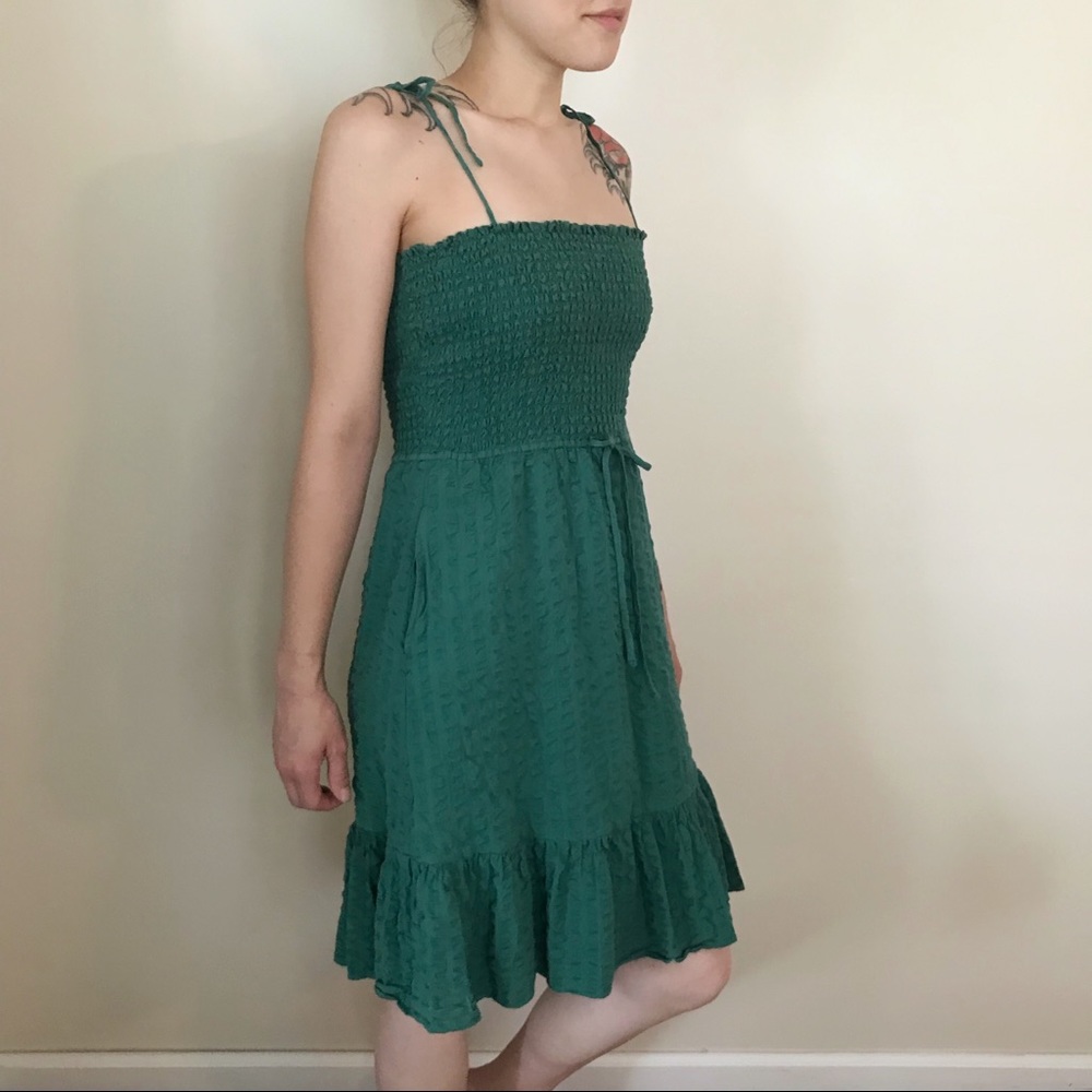 Boho Style Teal Sundress